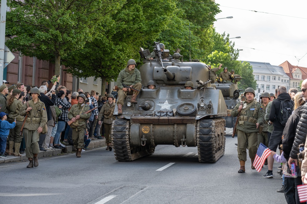 Convoy of Liberty- 80th Year Liberation Anniversary of Pilsen