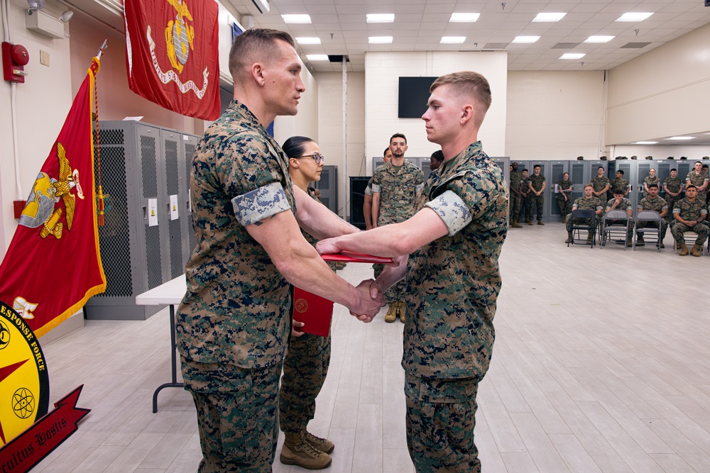 CBIRF Marines Graduate Corporals Course (3-25)