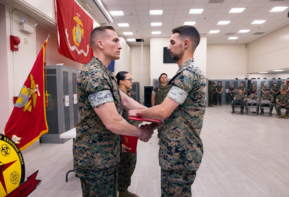 CBIRF Marines Graduate Corporals Course (3-25)