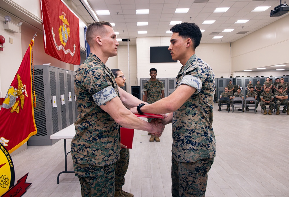 CBIRF Marines Graduate Corporals Course (3-25)