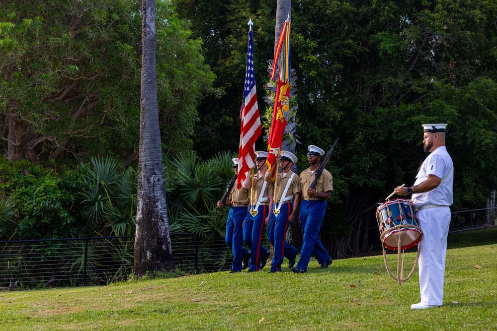 MRF-D 25.3: U.S. Marines commemorate the 83rd Anniversary of the Battle of the Coral Sea