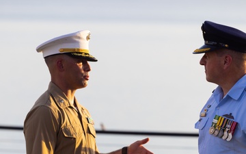 MRF-D 25.3: U.S. Marines commemorate the 83rd Anniversary of the Battle of the Coral Sea