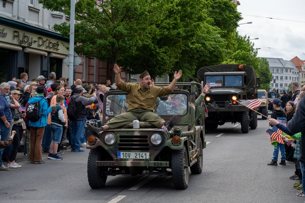 Convoy of Liberty- 80th Year Liberation Anniversary of Pilsen