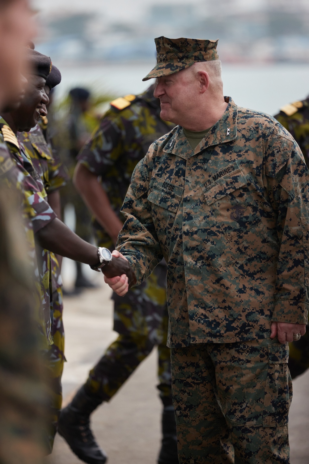 MARFOREUR/AF Meets with Kenya Navy - KNAV Meeting