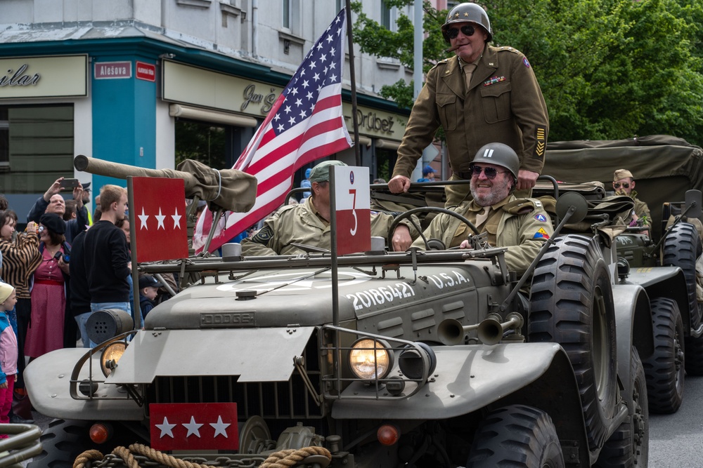 Convoy of Liberty- 80th Year Liberation Anniversary of Pilsen
