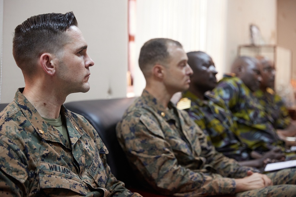 MARFOREUR/AF Meets with Kenya Navy - KNAV Meeting