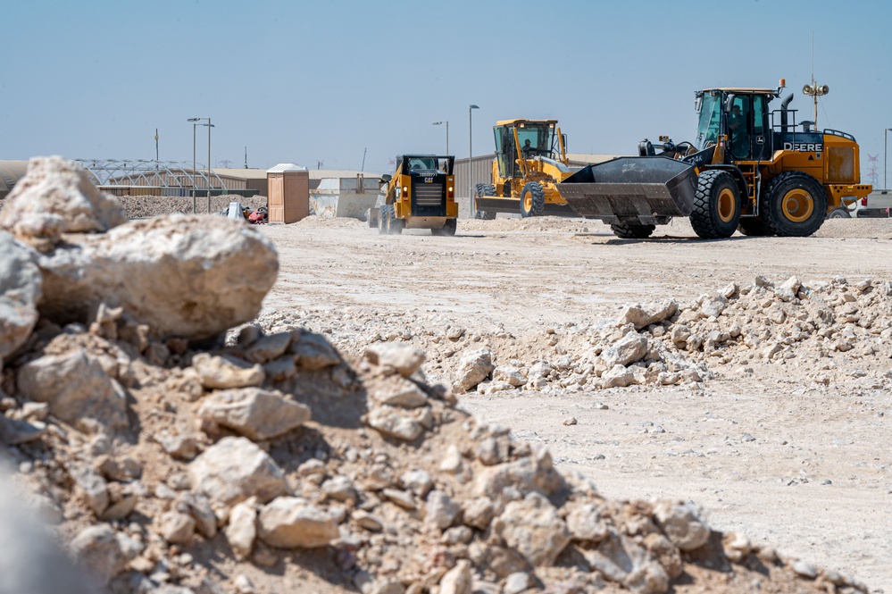 Laying the groundwork: 379th ECES Dirt Boys prep for expansion