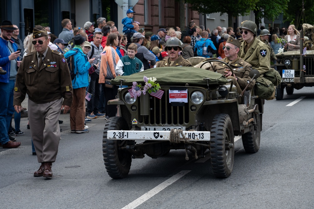 Convoy of Liberty- 80th Year Liberation Anniversary of Pilsen