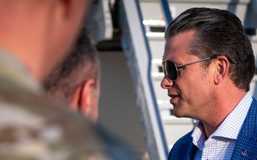 SECDEF arrives for SOF week