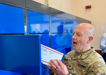 New mail lockers at USAG Ansbach provide 24/7 access