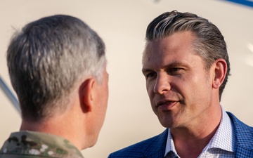 SECDEF arrives for SOF week