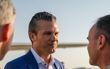 SECDEF arrives for SOF week