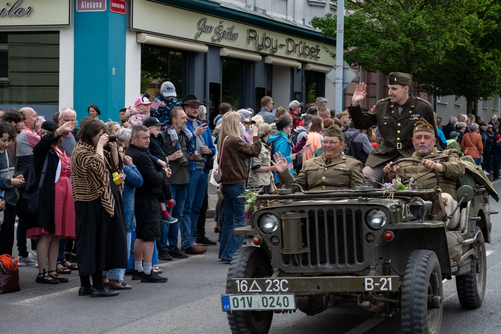 Convoy of Liberty- 80th Year Liberation Anniversary of Pilsen