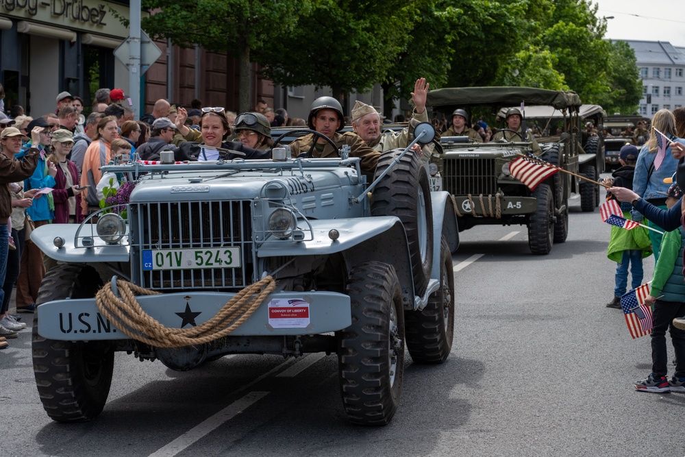 Convoy of Liberty- 80th Year Liberation Anniversary of Pilsen