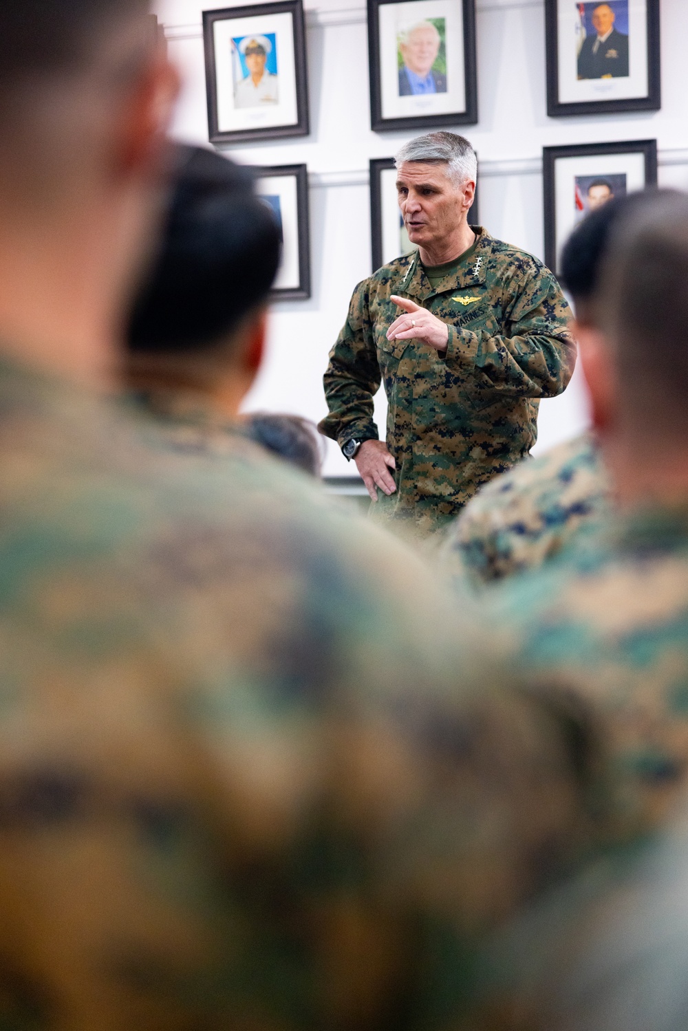 The Assistant Commandant of the Marine Corps tours Darwin, Australia