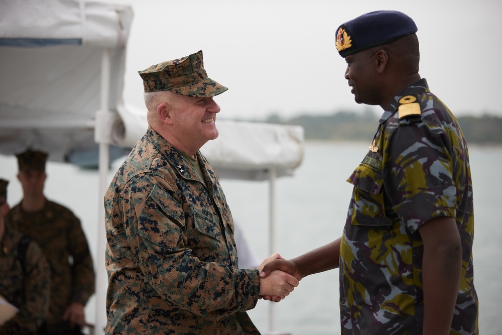 MARFOREUR/AF Meets with Kenya Navy - KNAV Meeting