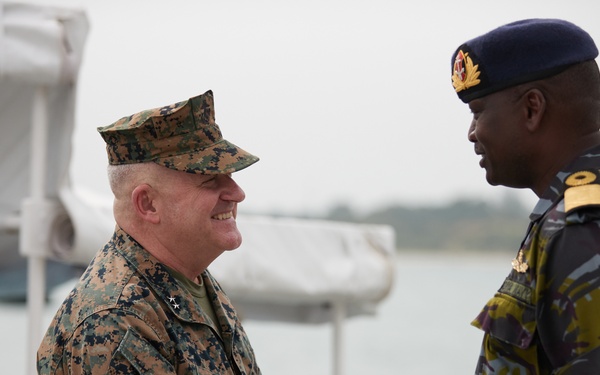 MARFOREUR/AF Meets with Kenya Navy - KNAV Meeting