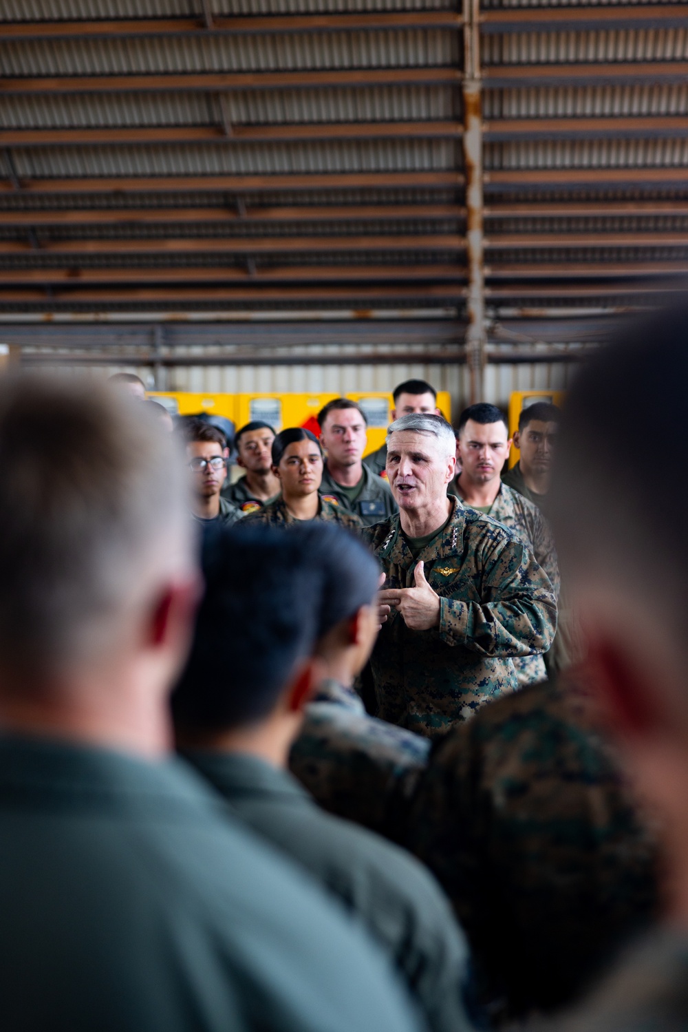 The Assistant Commandant of the Marine Corps tours Darwin, Australia