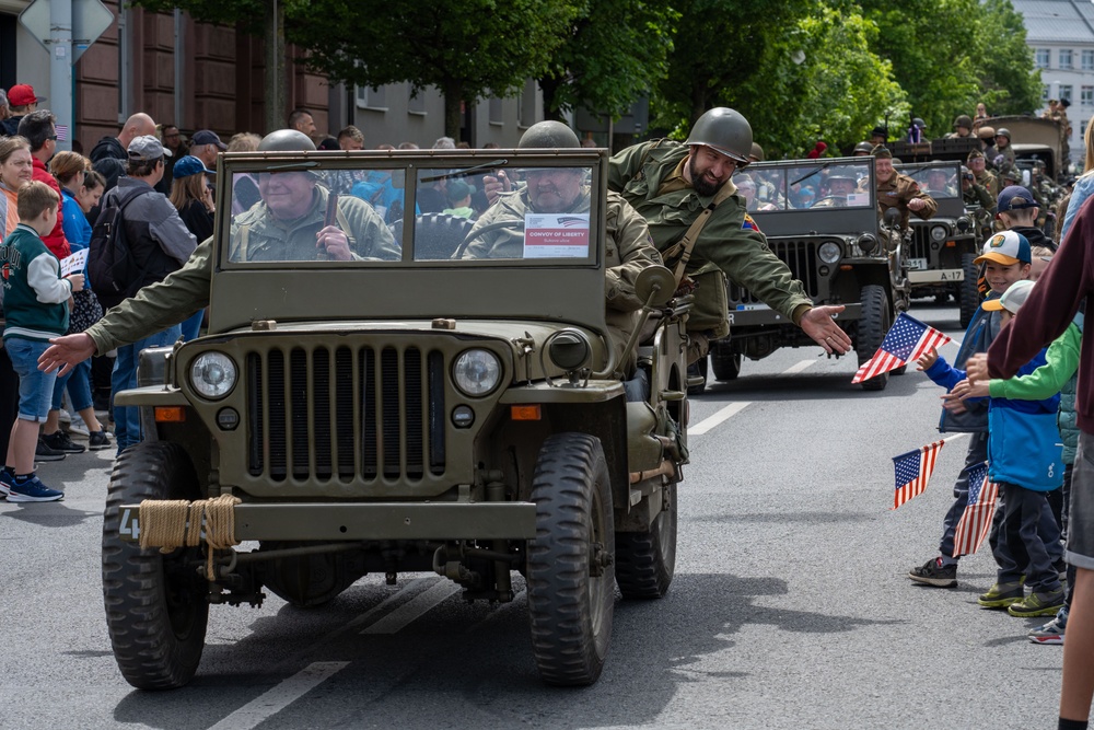 Convoy of Liberty- 80th Year Liberation Anniversary of Pilsen