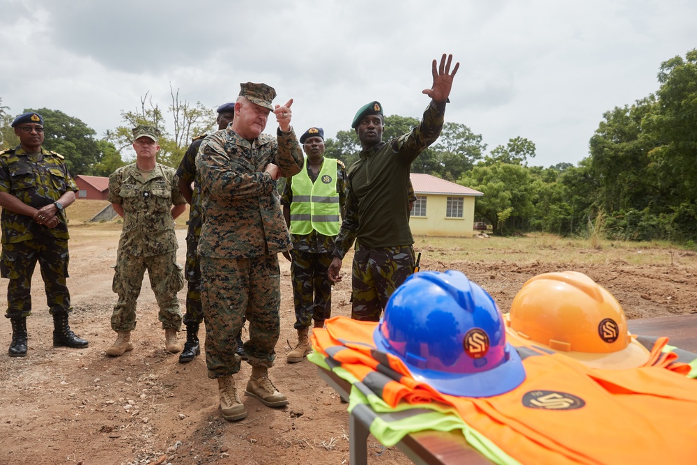 MARFOREUR/AF Meets with Kenya Navy - Groundbreaking Ceremony