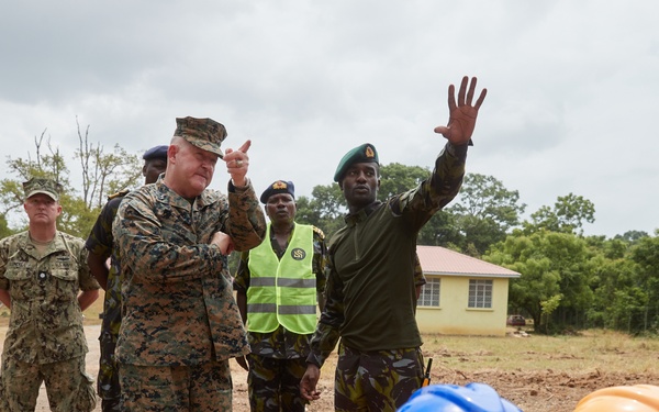MARFOREUR/AF Meets with Kenya Navy - Groundbreaking Ceremony