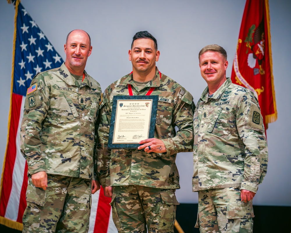 Sergeant Morales Induction