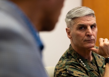 The Assistant Commandant of the Marine Corps visits DPAA