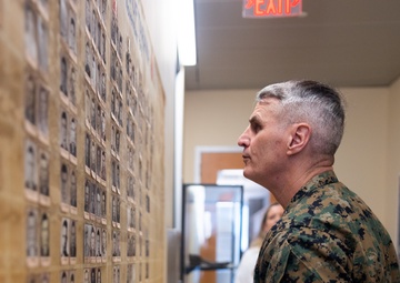 The Assistant Commandant of the Marine Corps visits DPAA
