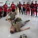 Kosovo Search and Rescue Association attend training at Camp Bondsteel
