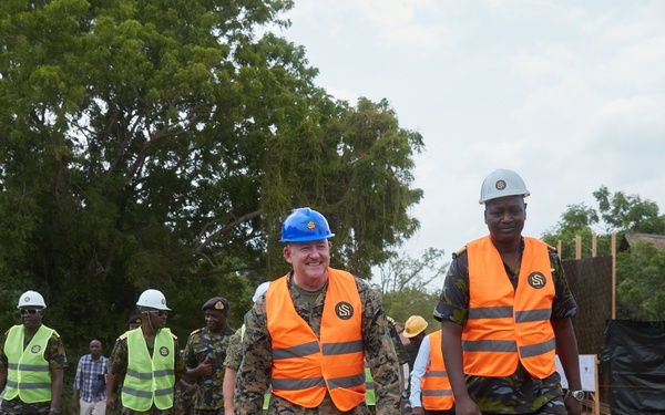 MARFOREUR/AF Meets with Kenya Navy - Groundbreaking Ceremony