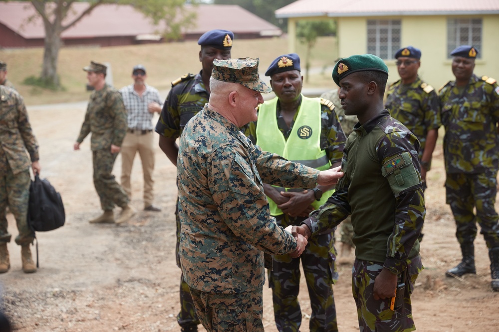 MARFOREUR/AF Meets with Kenya Navy - Groundbreaking Ceremony