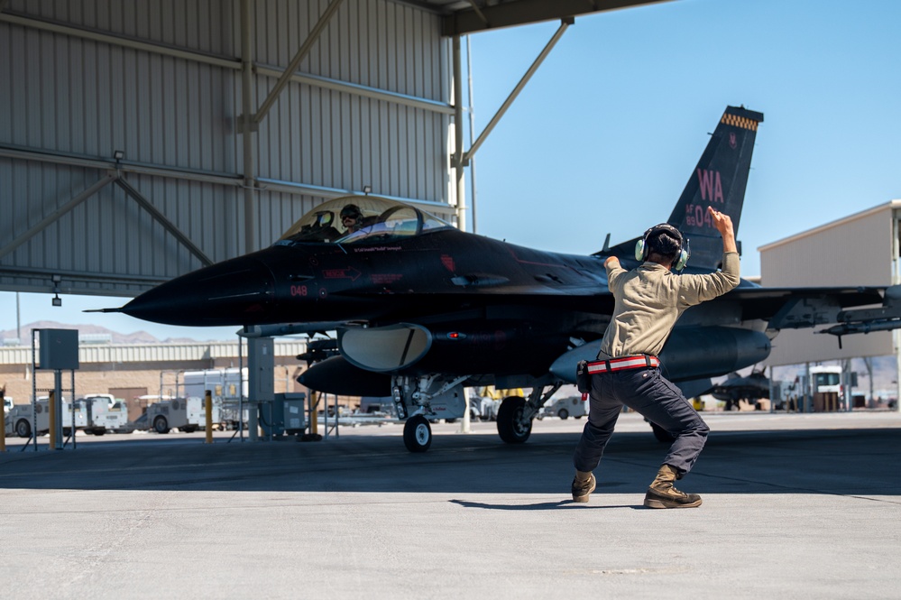64th Aggressor Squadron &quot;Wraith&quot; launch