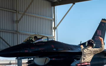 64th Aggressor Squadron &quot;Wraith&quot; launch