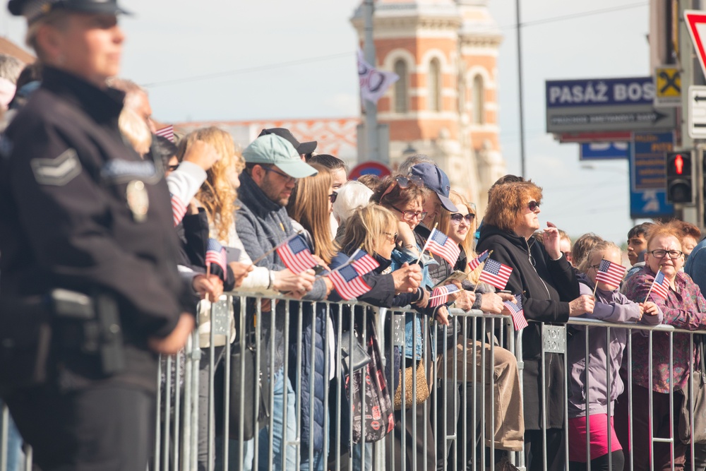 &quot;Thank You, America!&quot; Commemoration: Liberation of Pilsen and the end of World War II