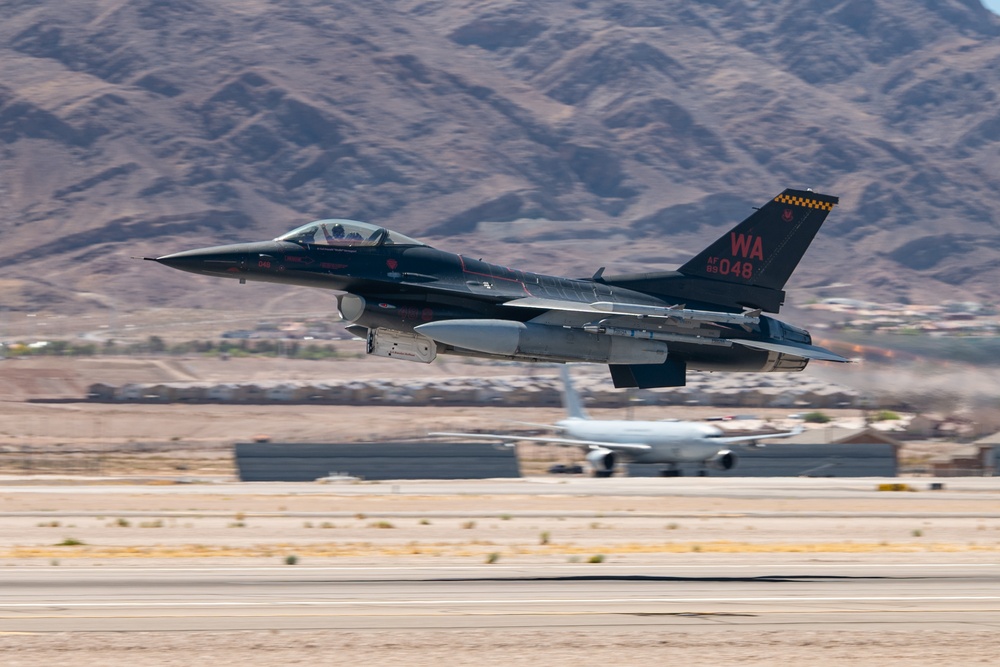 64th Aggressor Squadron &quot;Wraith&quot; launch