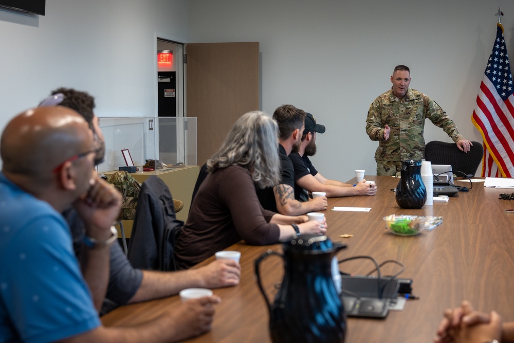 Minnesota National Guard leaders meet with veterans