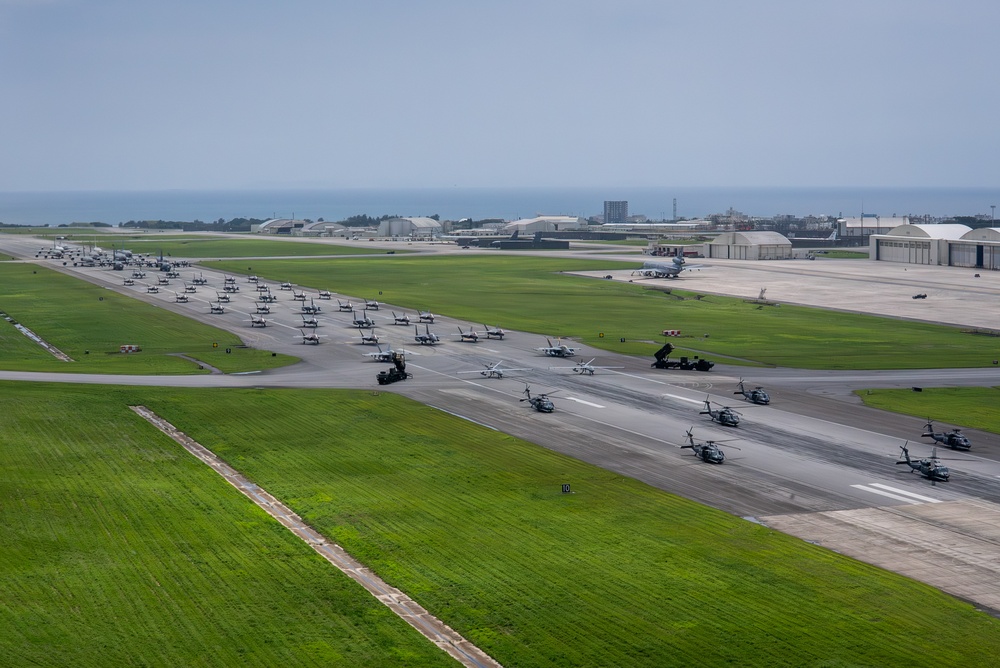 BH 25-2: Kadena Demonstrates Indo-Pacific Readiness with Joint Elephant Walk