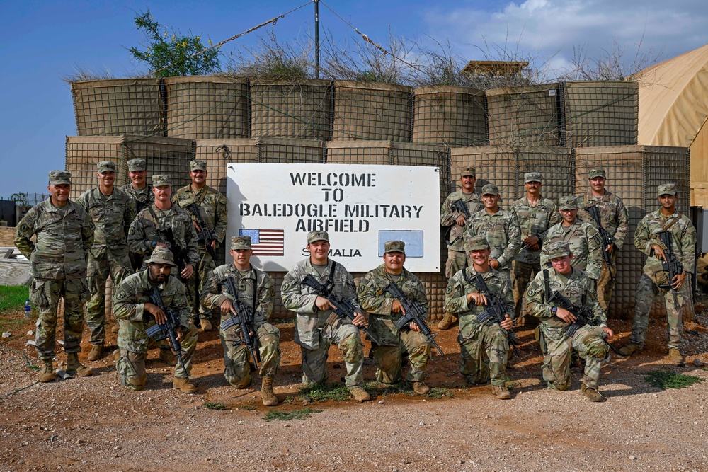 US Army engineers enhance medical capabilities at Baledogle Military Airfield, Somalia