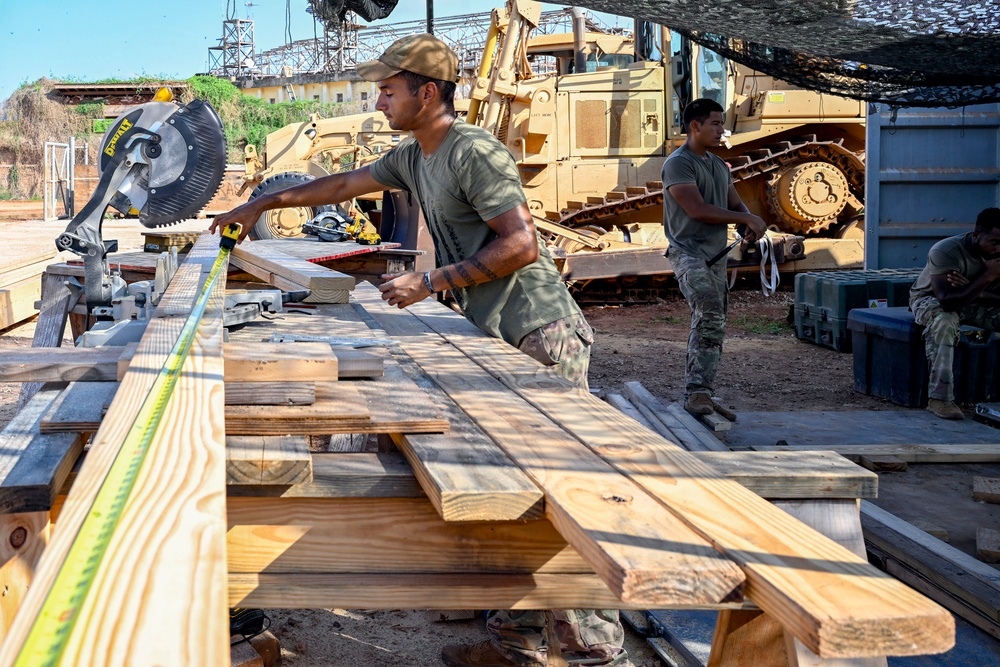 US Army engineers enhance medical capabilities at Baledogle Military Airfield, Somalia