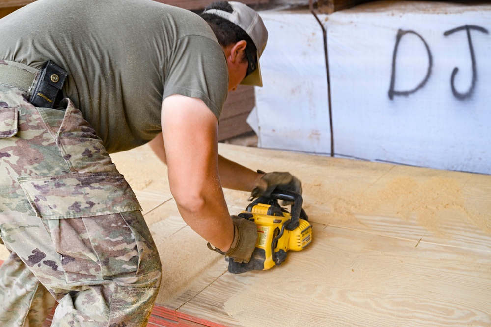 US Army engineers enhance medical capabilities at Baledogle Military Airfield, Somalia