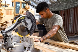 US Army engineers enhance medical capabilities at Baledogle Military Airfield, Somalia