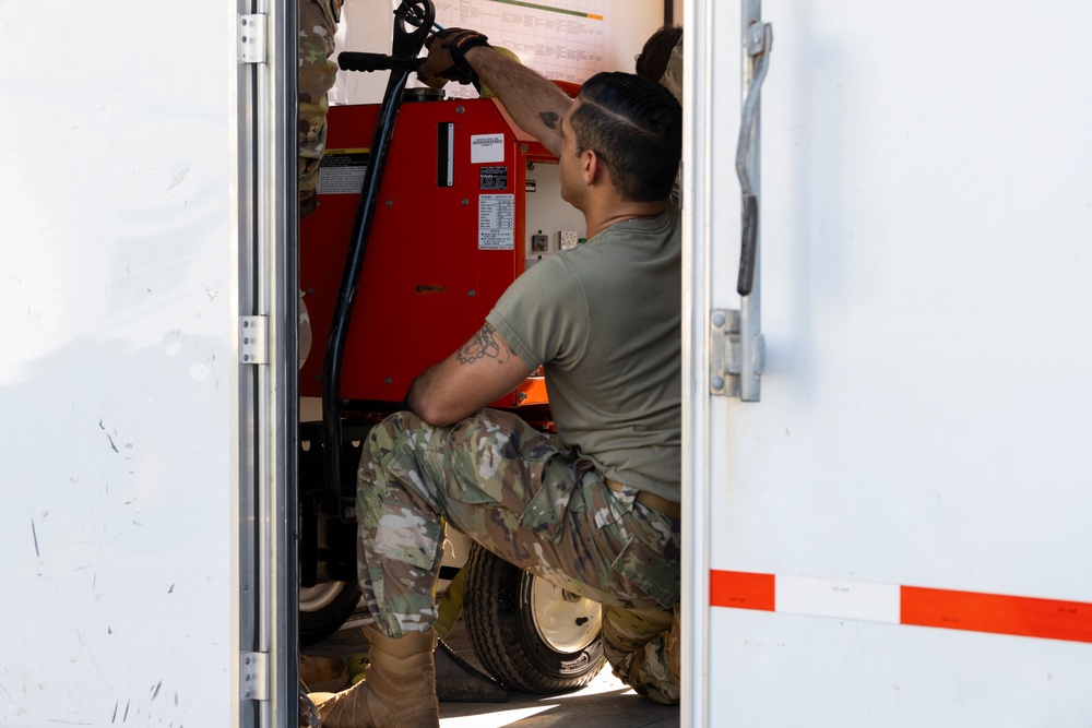 156th Communications Squadron Training departing to Punta Borinquen Air