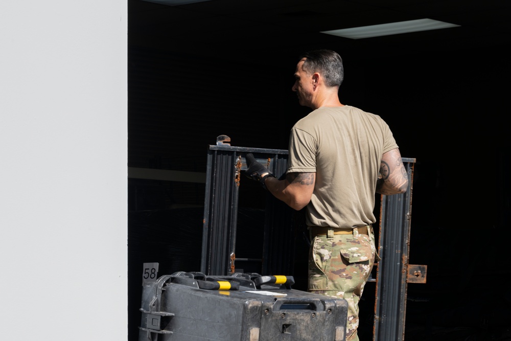 156th Communications Squadron Training departing to Punta Borinquen Air