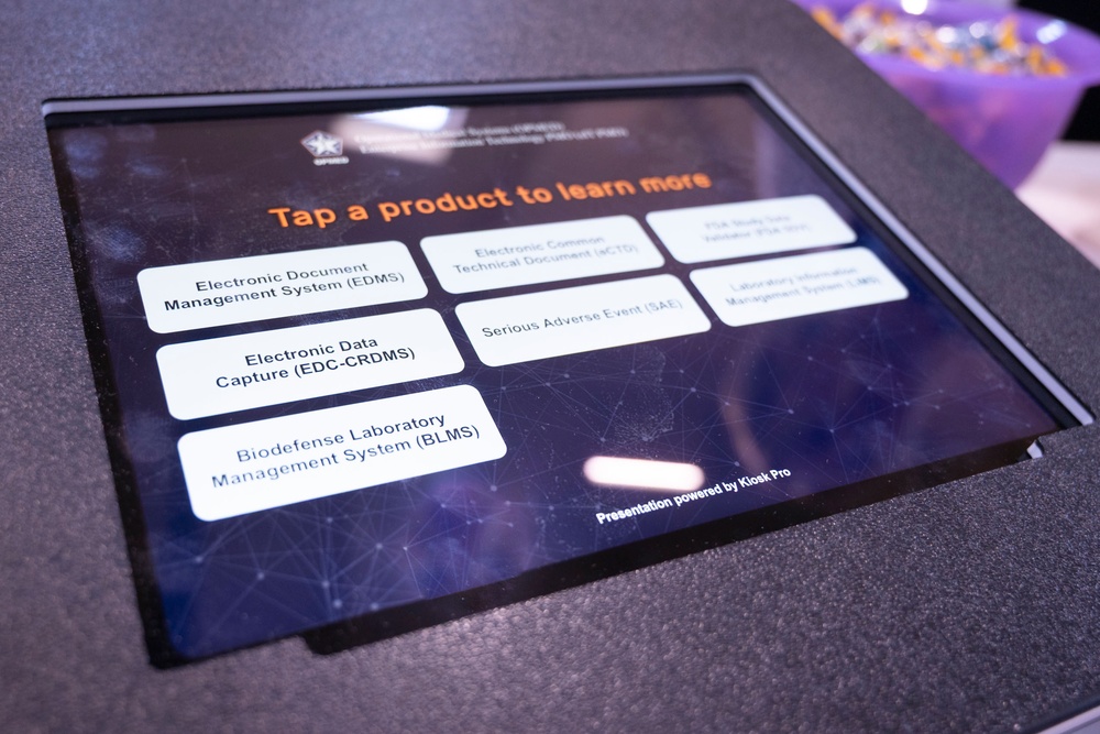 OPMED showcases IT systems designed to enhance Warfighter medical readiness across the globe