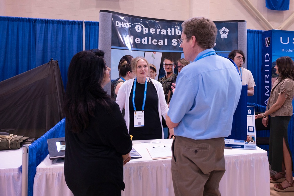 OPMED showcases IT systems designed to enhance Warfighter medical readiness across the globe