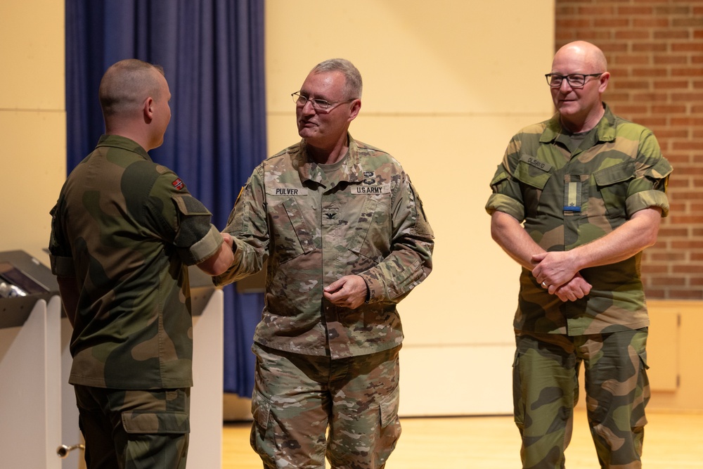 Norwegian Army visits Joint Base Myer Henderson Hall
