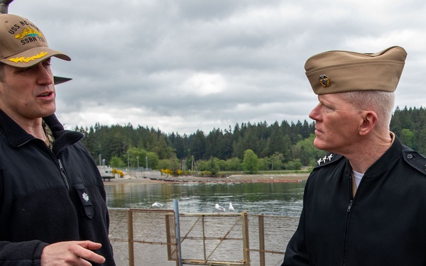 C3F Tours USS Nevada (SSBN 733)