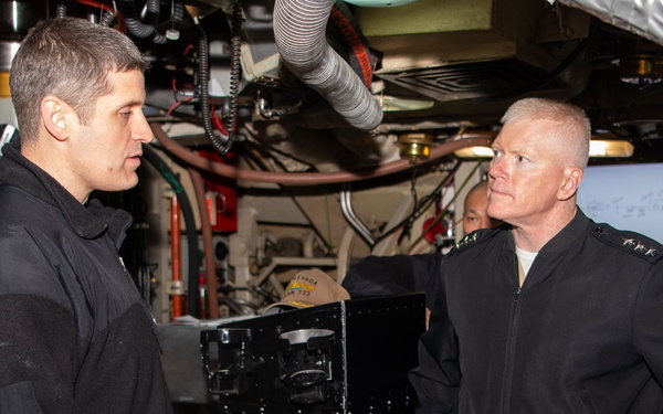 C3F Tours USS Nevada (SSBN 733)