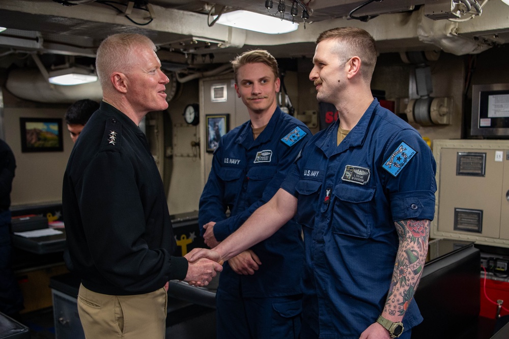 C3F Tours USS Nevada (SSBN 733)