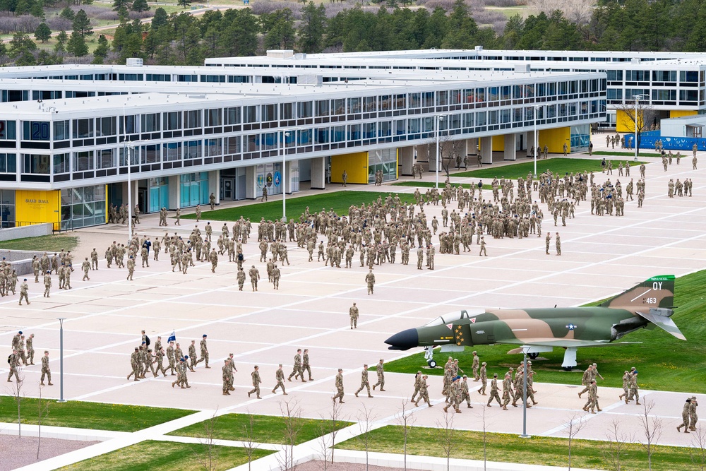 USAFA Noon Meal Formation 2025